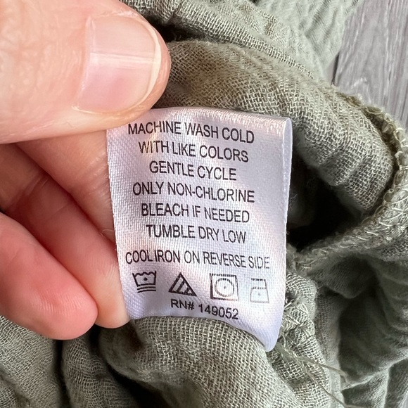 NWT Fashion Nova Danielle Collared Romper Sage Size XL - Picture 6 of 9